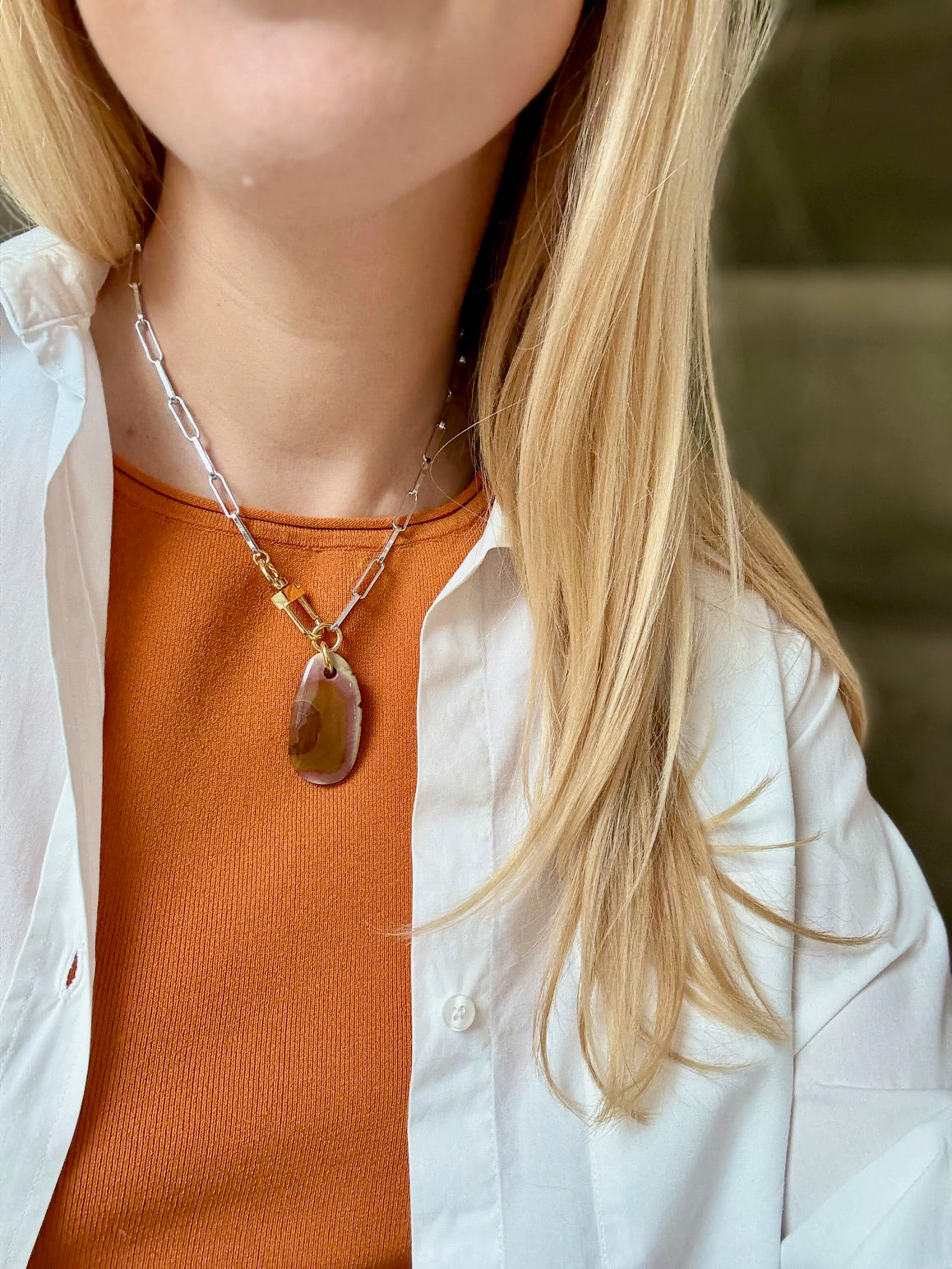 Collier Jaspe Impérial #124