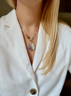 Collier Charoïte #124