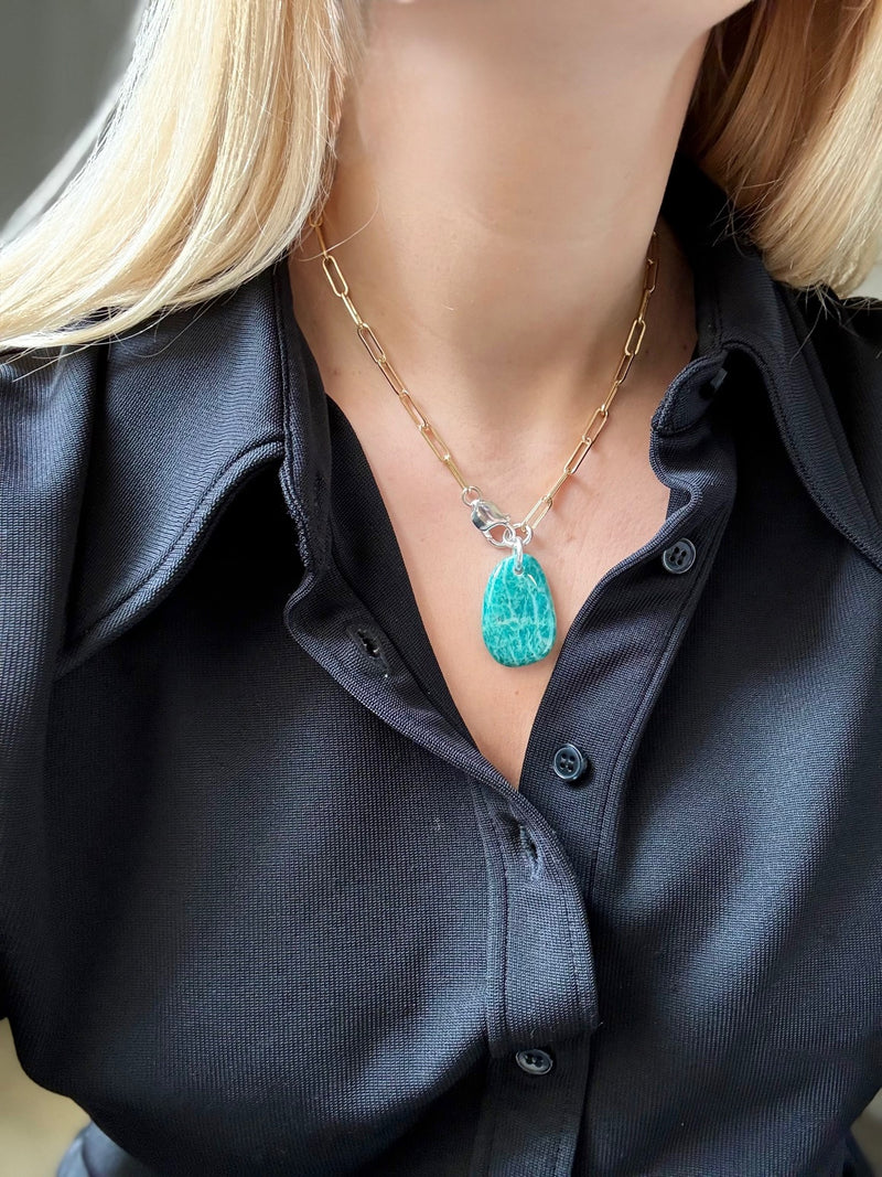 Collier Amazonite #224