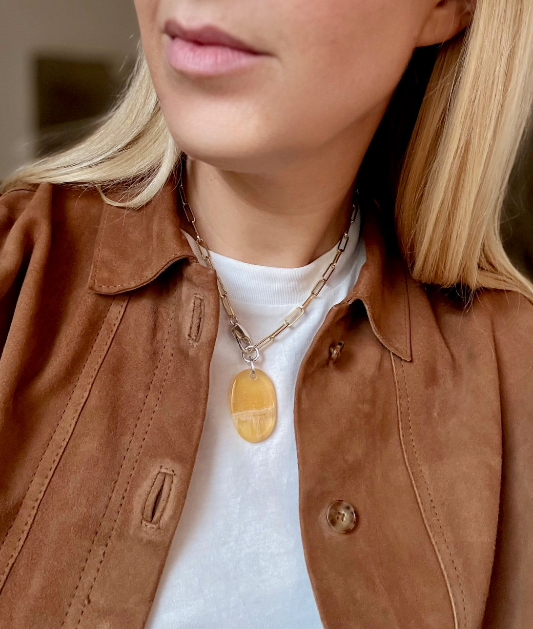 Collier Calcite #224