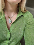 Collier Jaspe Océan #224