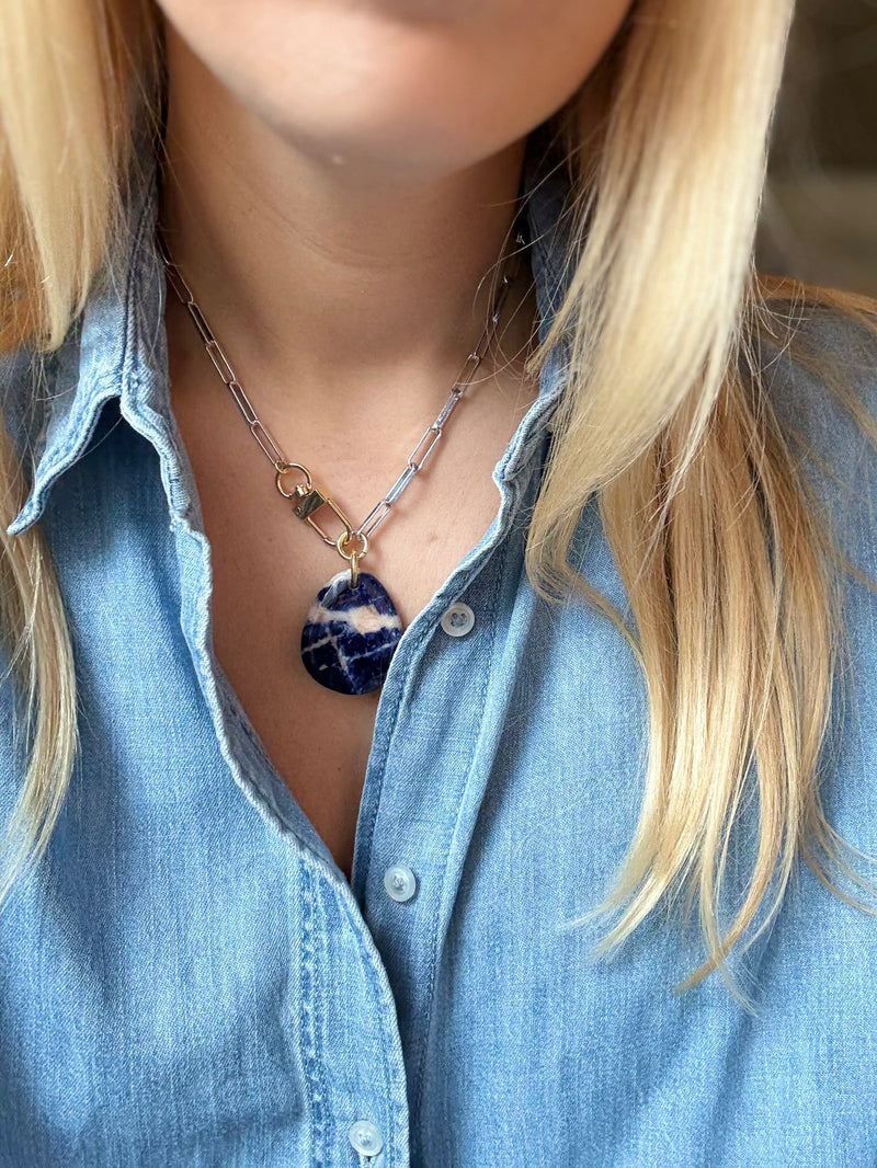 Collier Sodalite #224