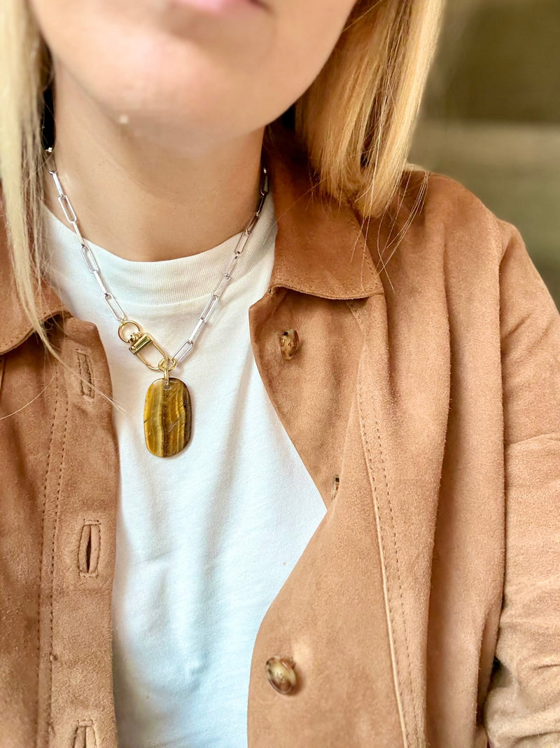 Collier Oeil de Tigre #324