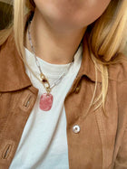 Collier Rhodocrosite #224