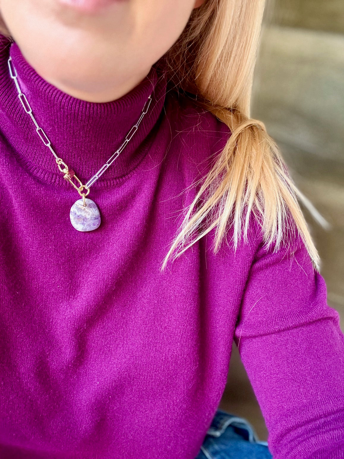 Collier Améthyste #324