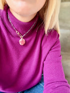 Collier Thulite #324