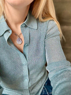 Collier Charoïte #324