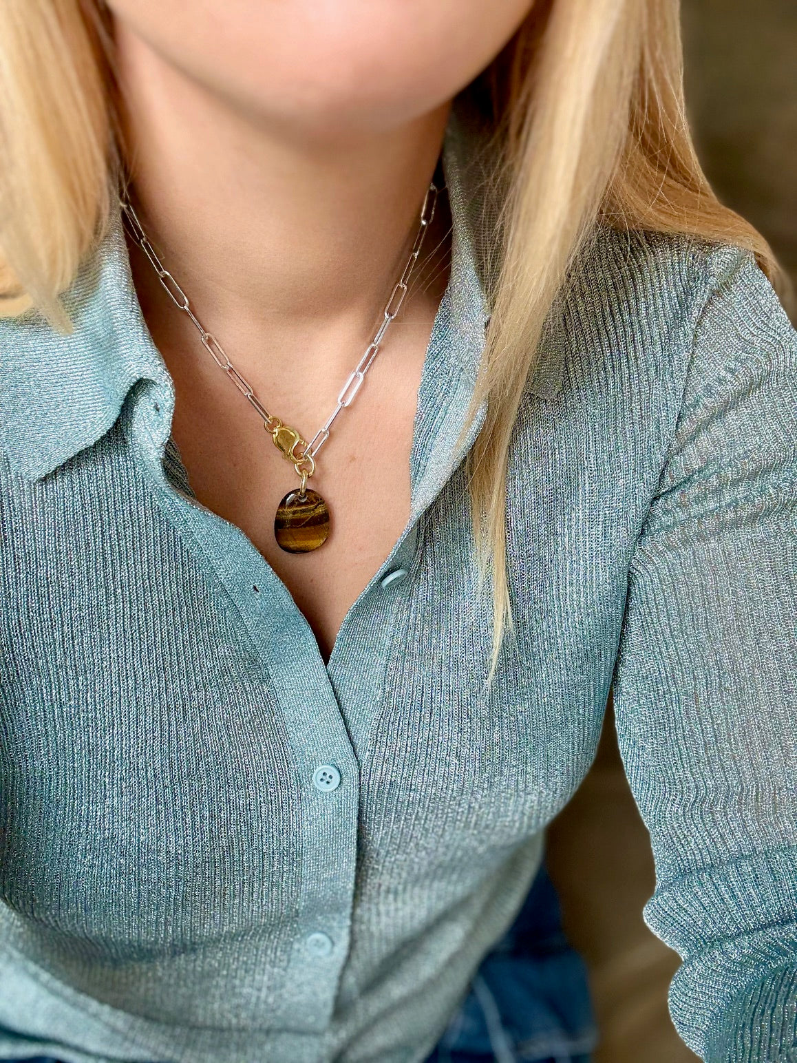 Collier Oeil de Tigre #524