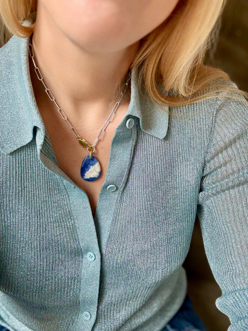 Collier Sodalite #424