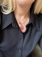 Collier Thulite #524