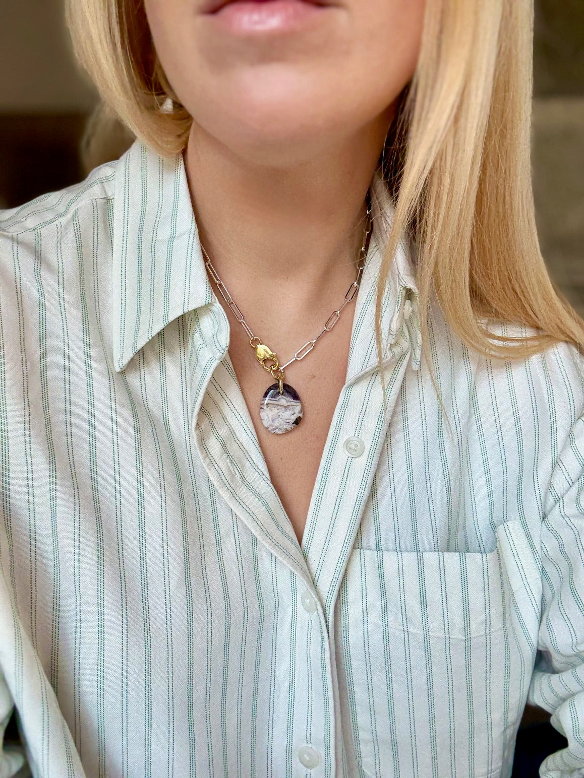 Collier Améthyste #624