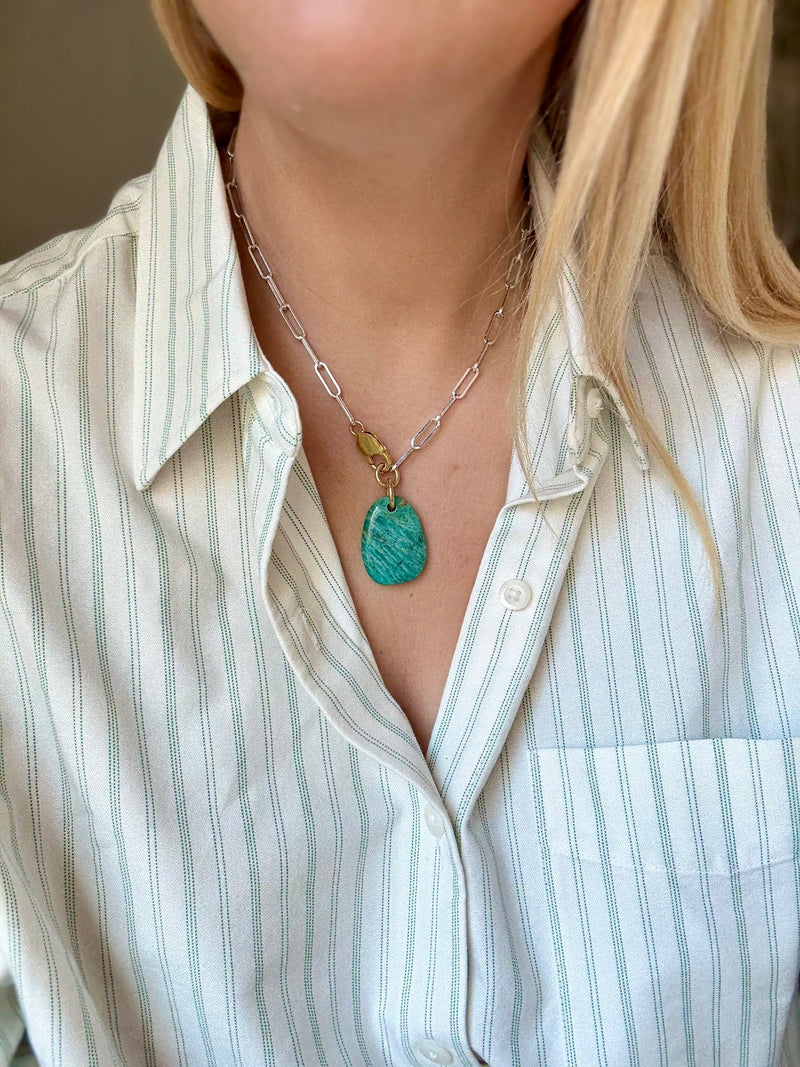 Collier Amazonite #624