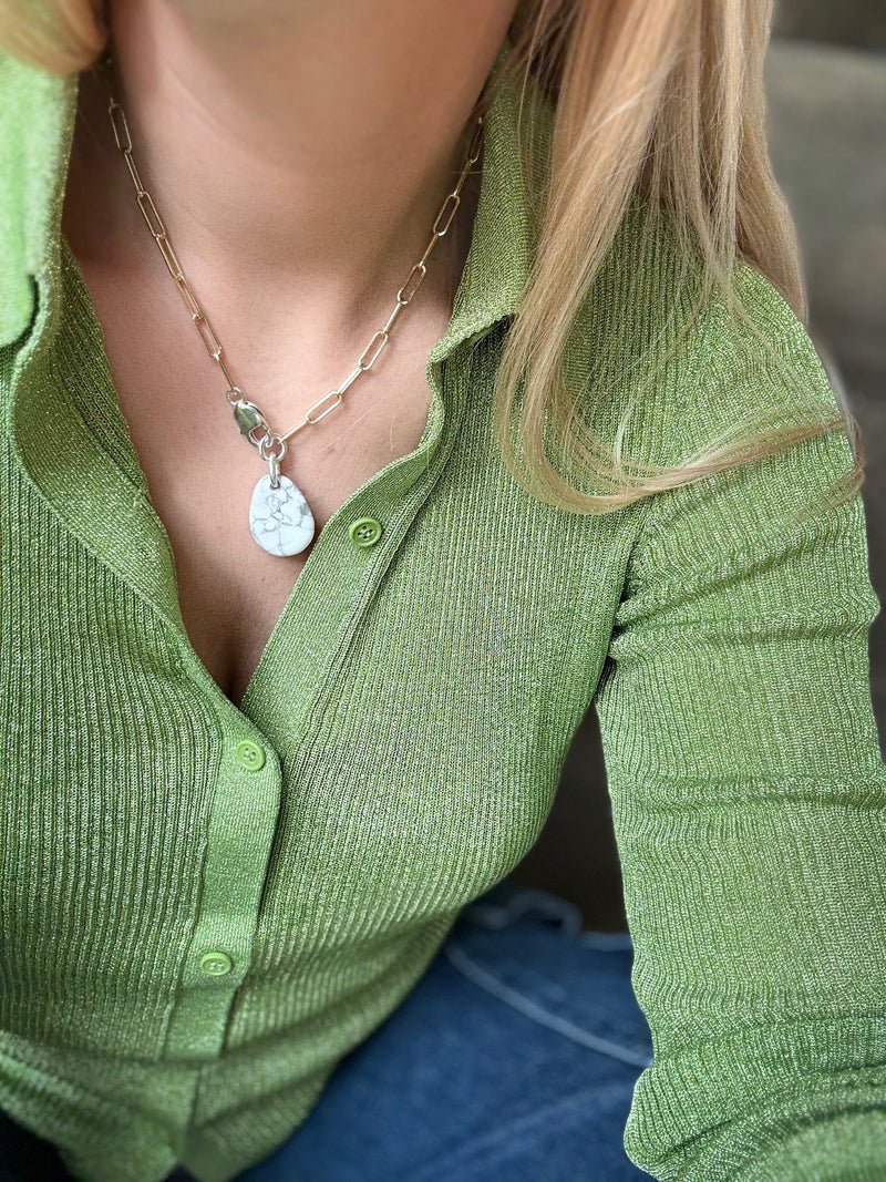 Collier Howlite #624