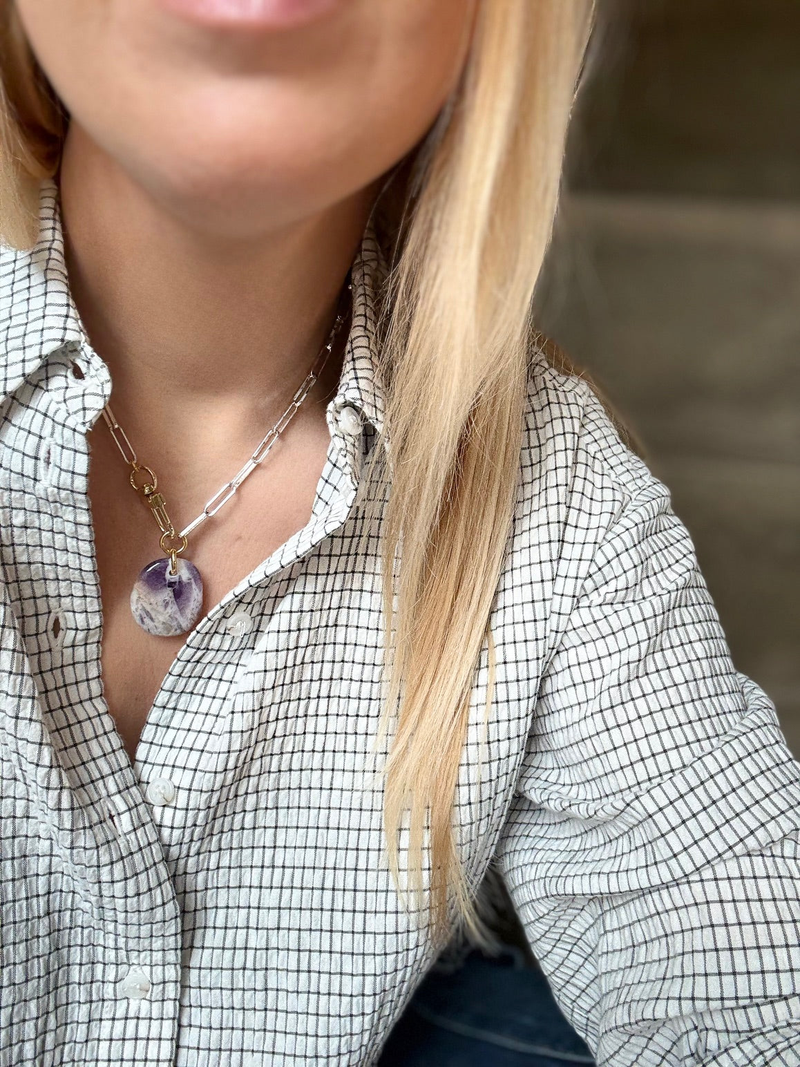 Collier Améthyste #824