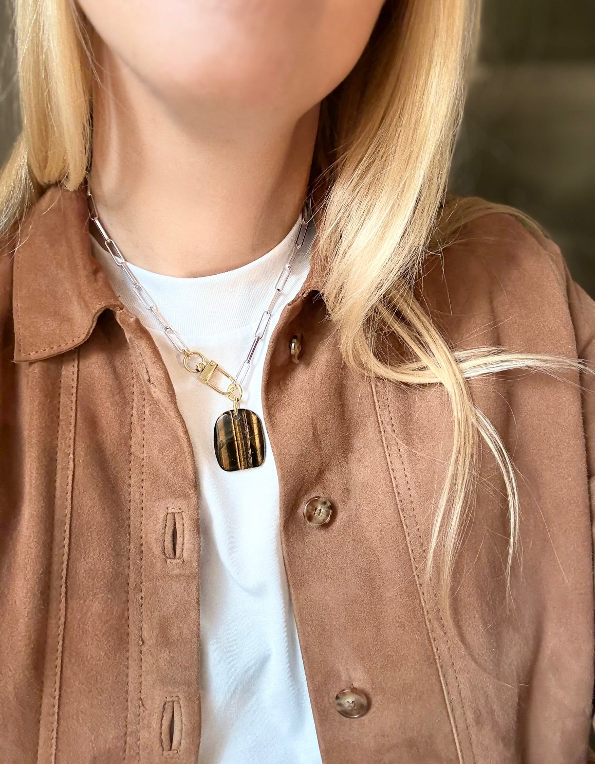 Collier Oeil de Tigre #724