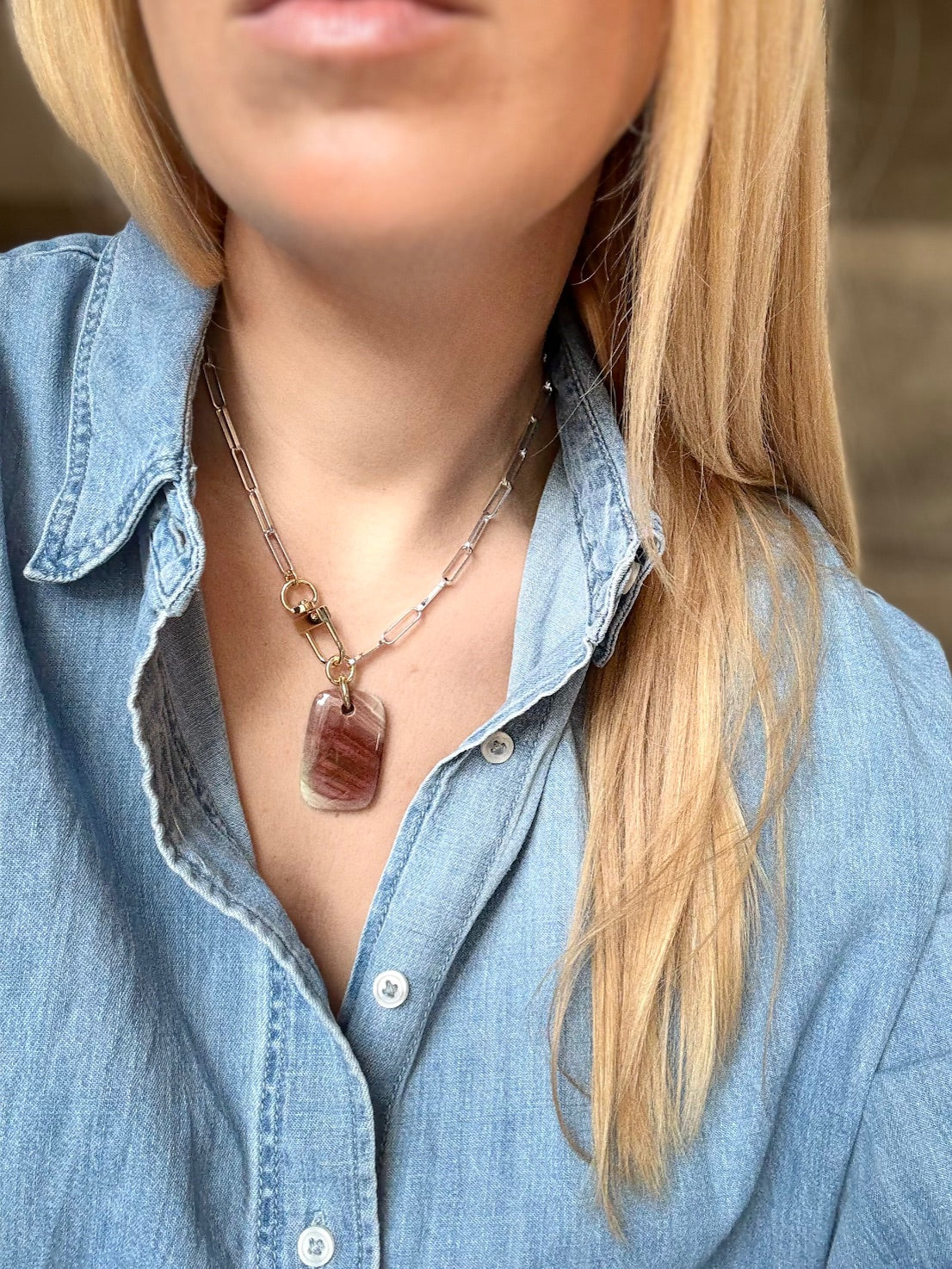 Collier Jaspe Impérial #524