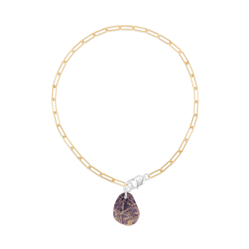 Collier Charoïte #324