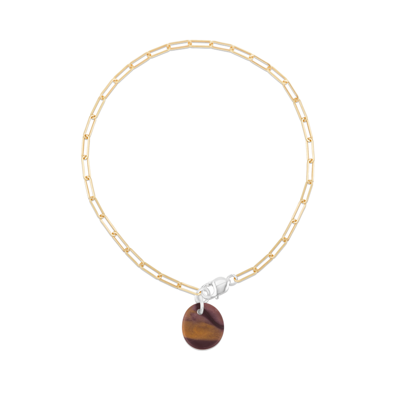 Collier Mokaïte #424