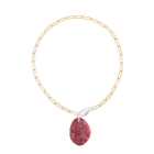 Collier Thulite #624