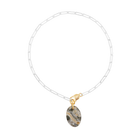 Collier Jaspe Océan #224