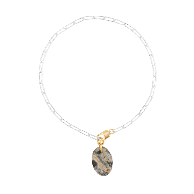 Collier Jaspe Océan #224