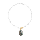 Collier Jaspe Océan #524