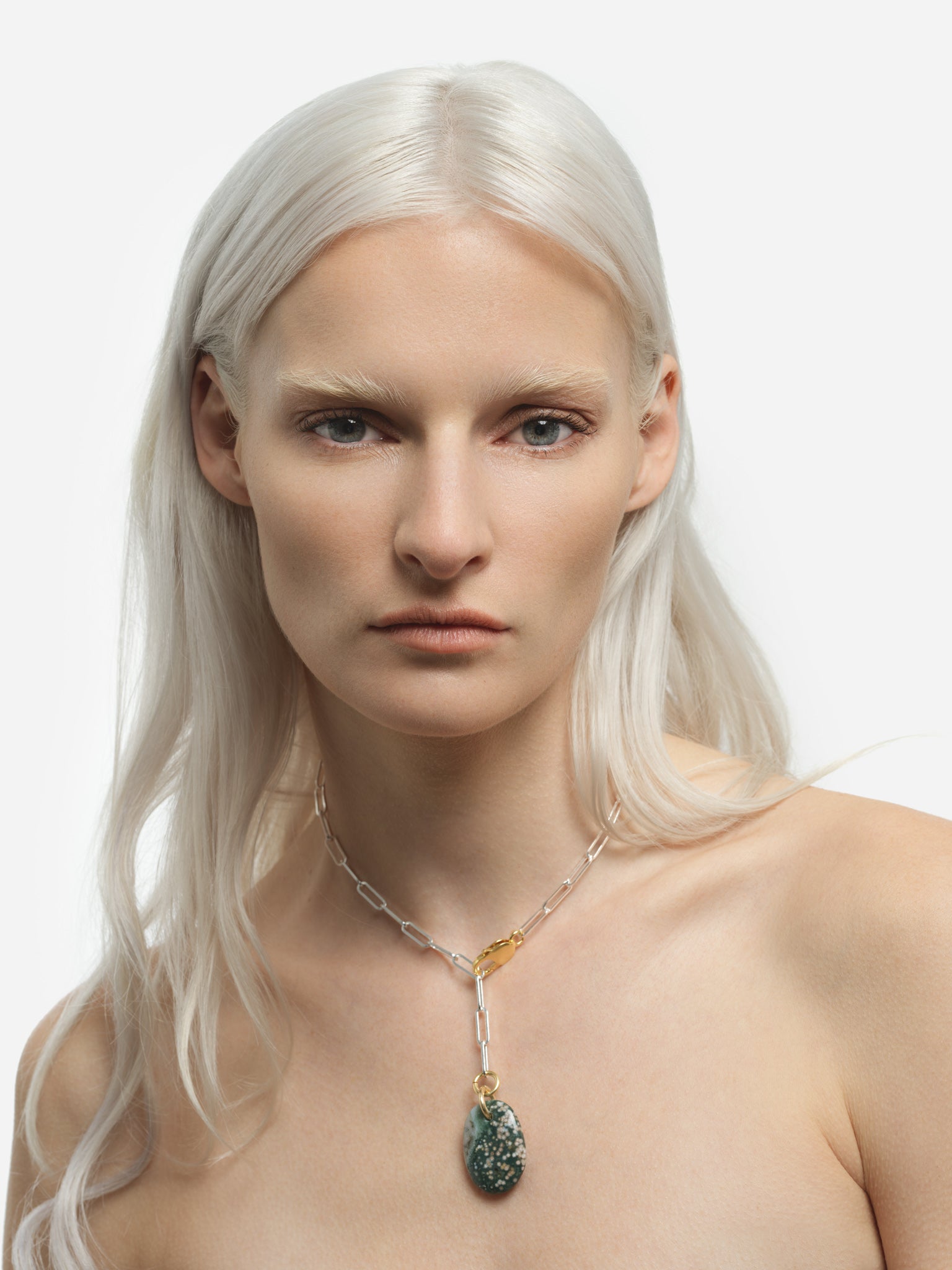 Collier Jaspe Océan #524