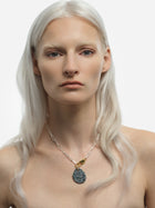 Collier Obsidienne Neige #524