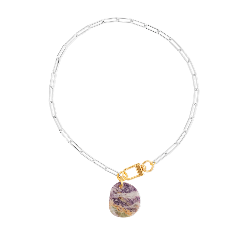 Collier Charoïte #224