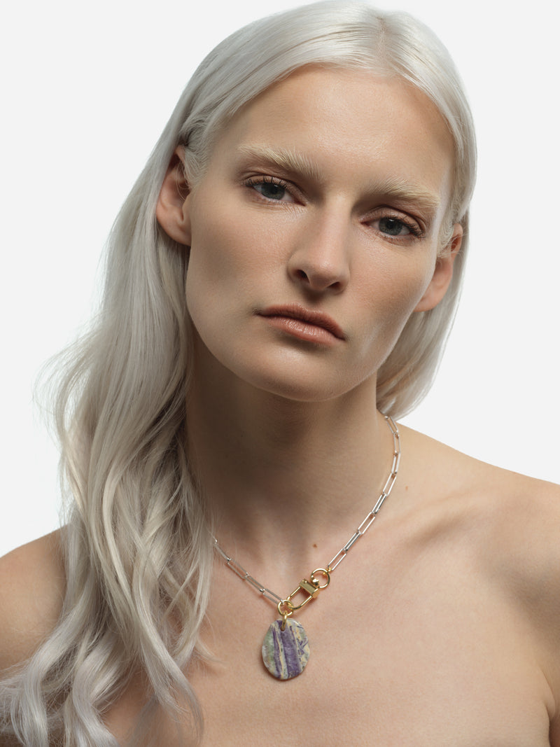 Collier Charoïte #524