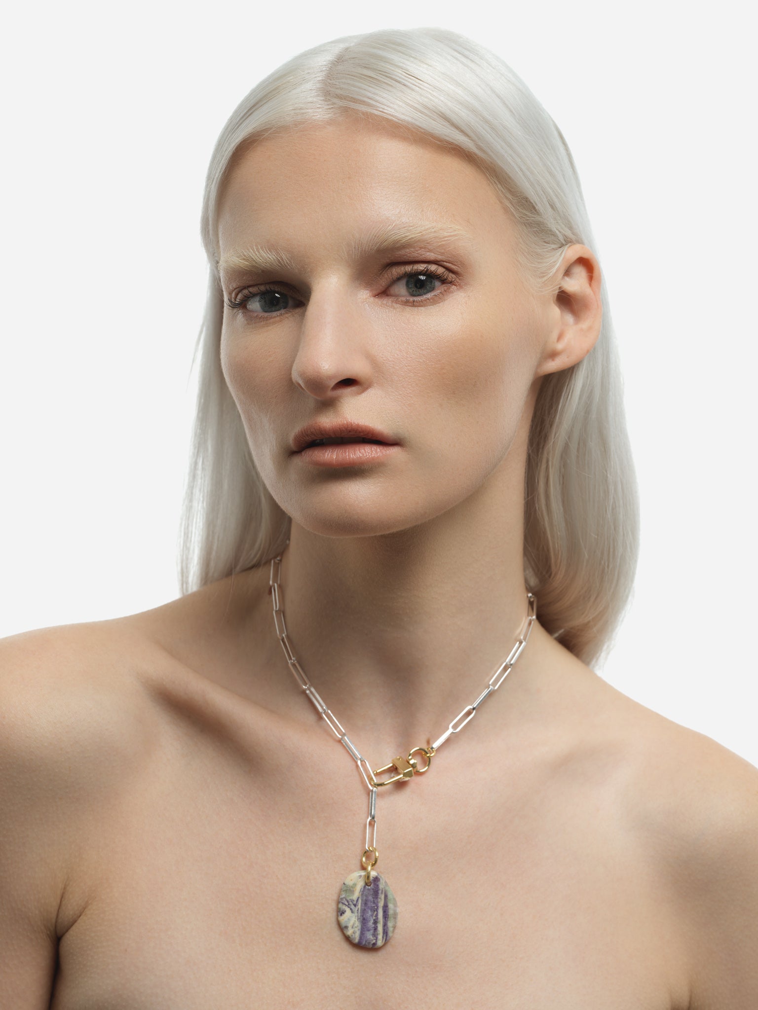 Collier Charoïte #524