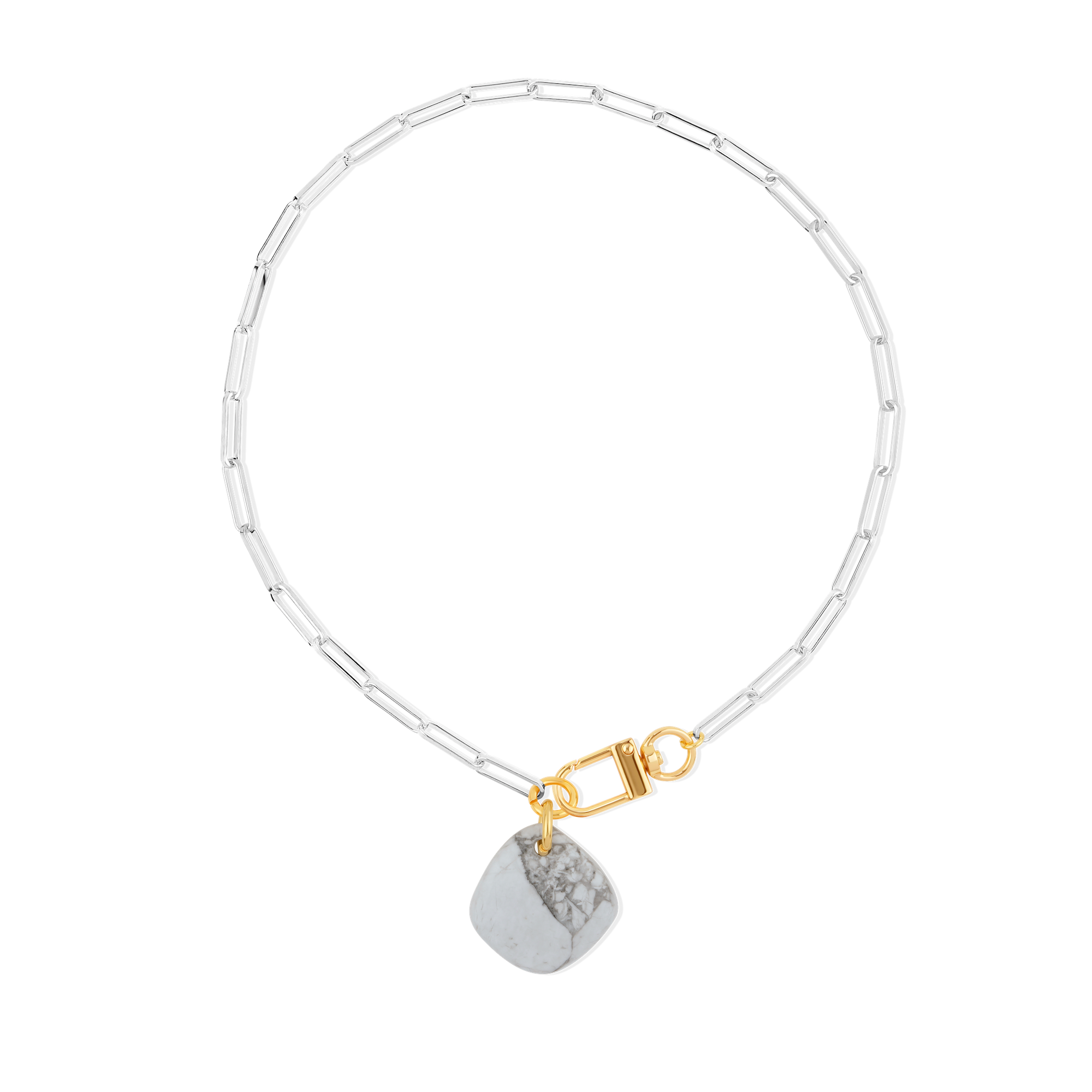 Collier Howlite #124