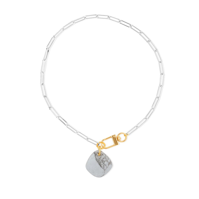 Collier Howlite #124