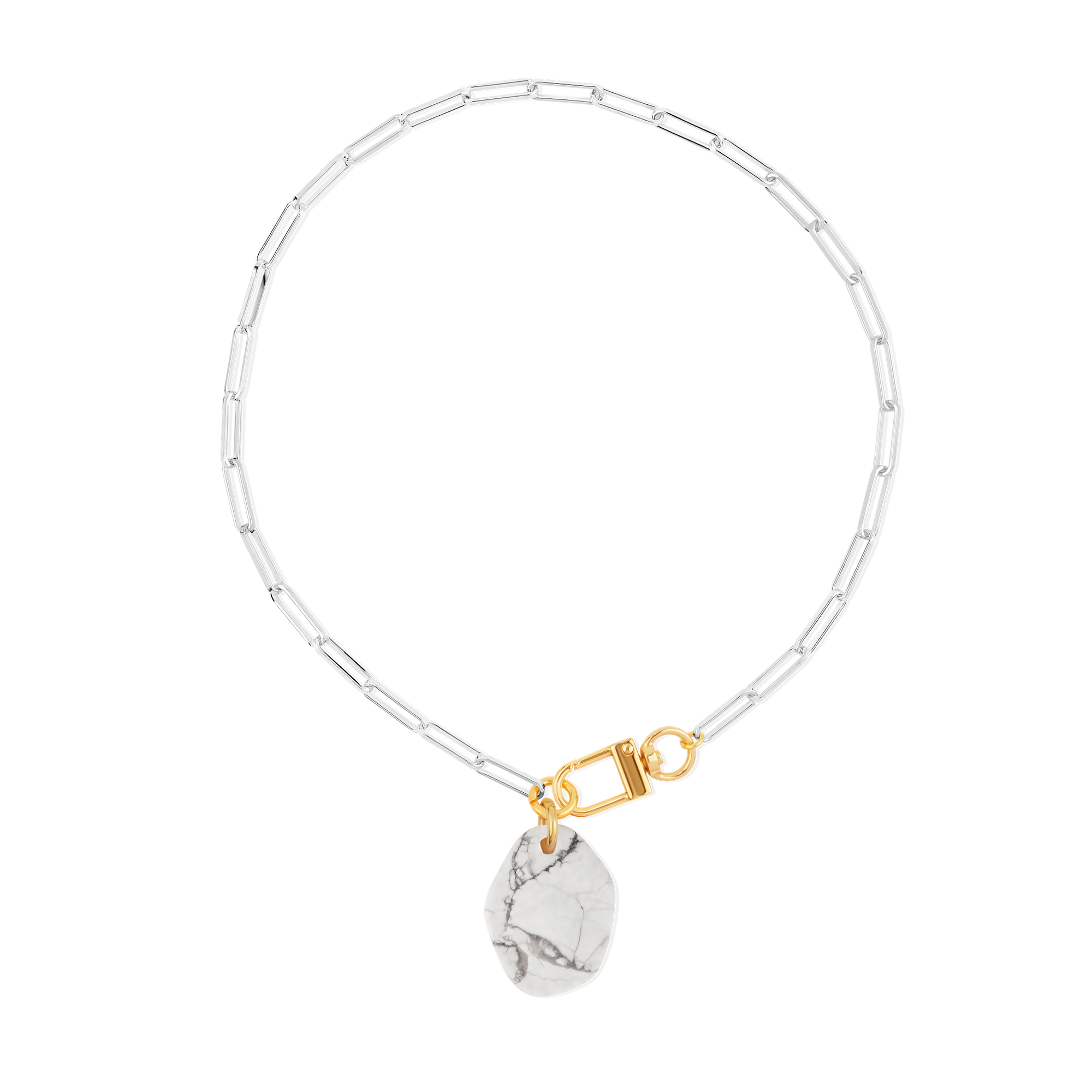 Collier Howlite #324