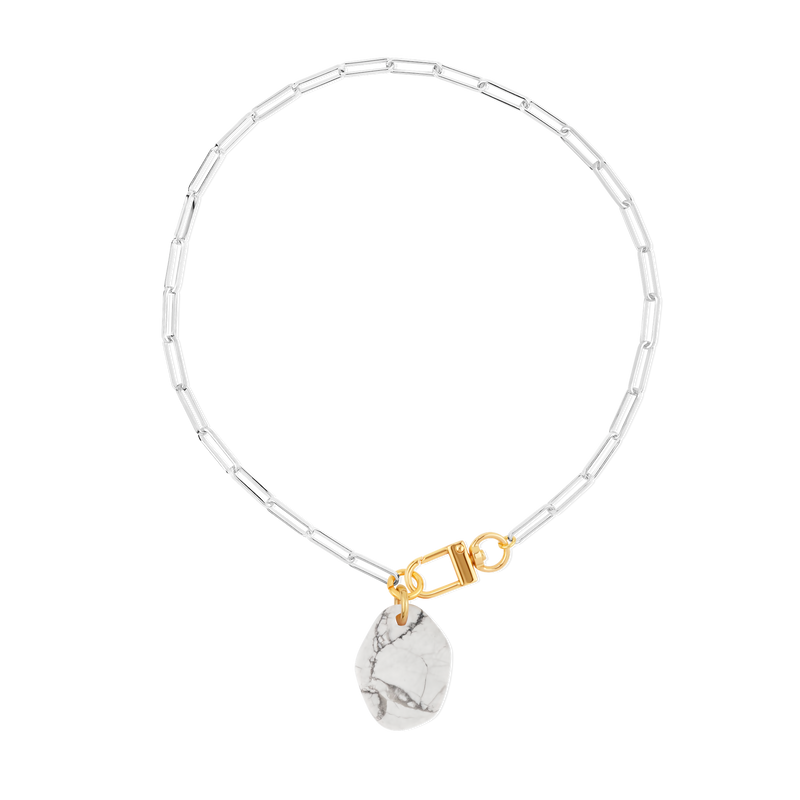 Collier Howlite #324