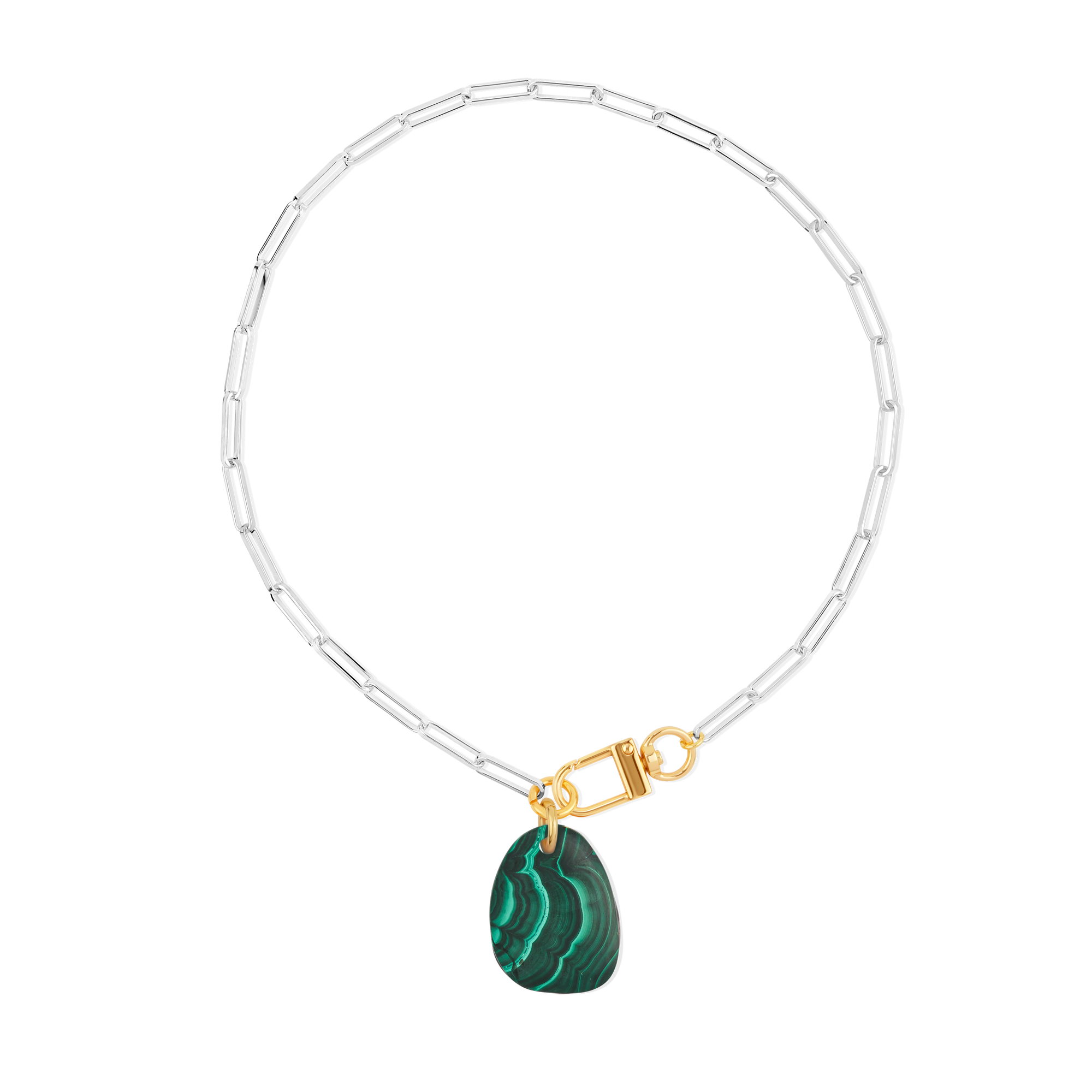 Collier Malachite #224