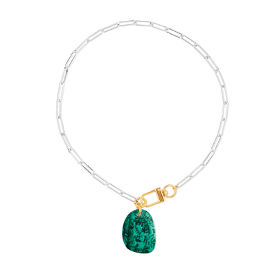 Collier Malachite #324