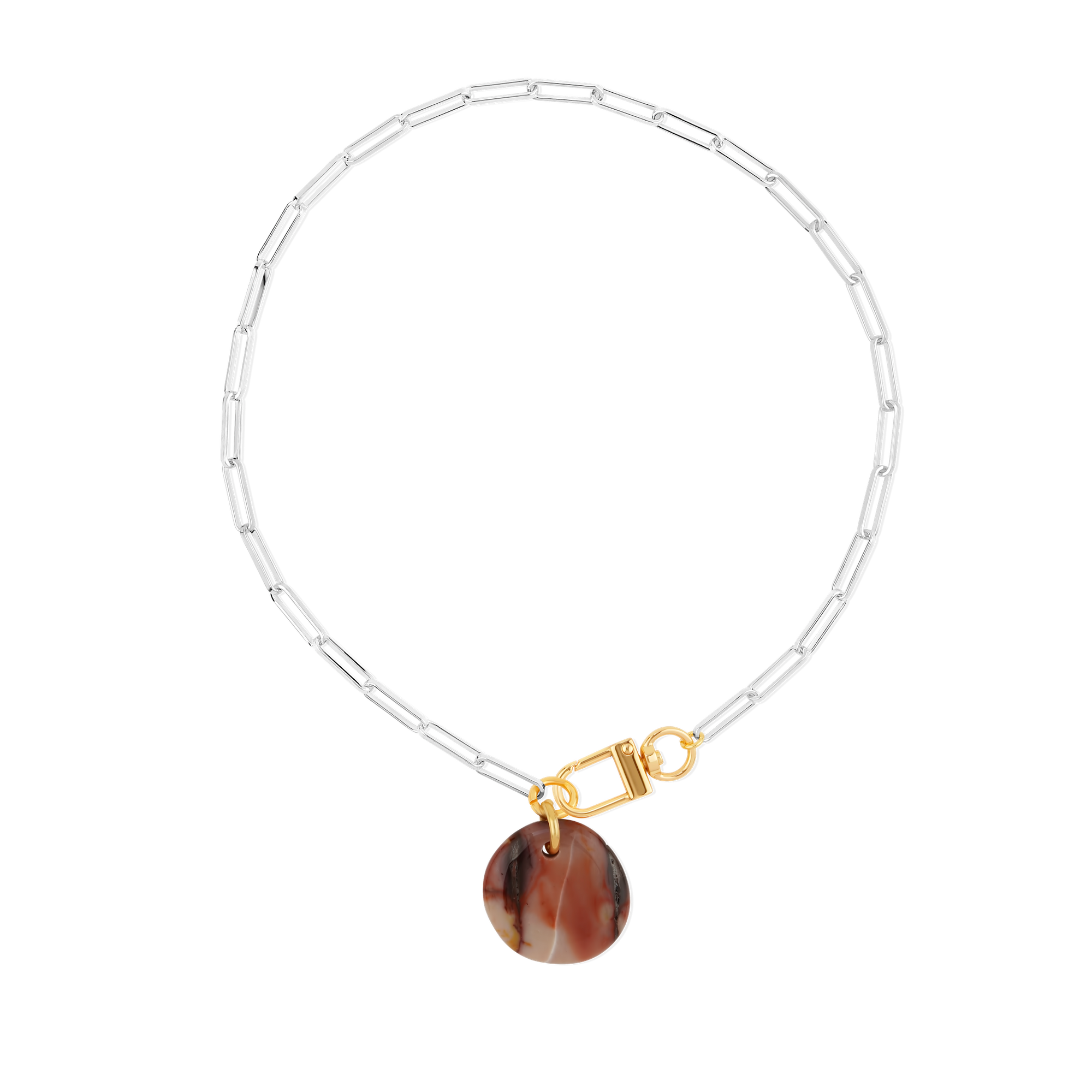 Collier Mokaïte #124