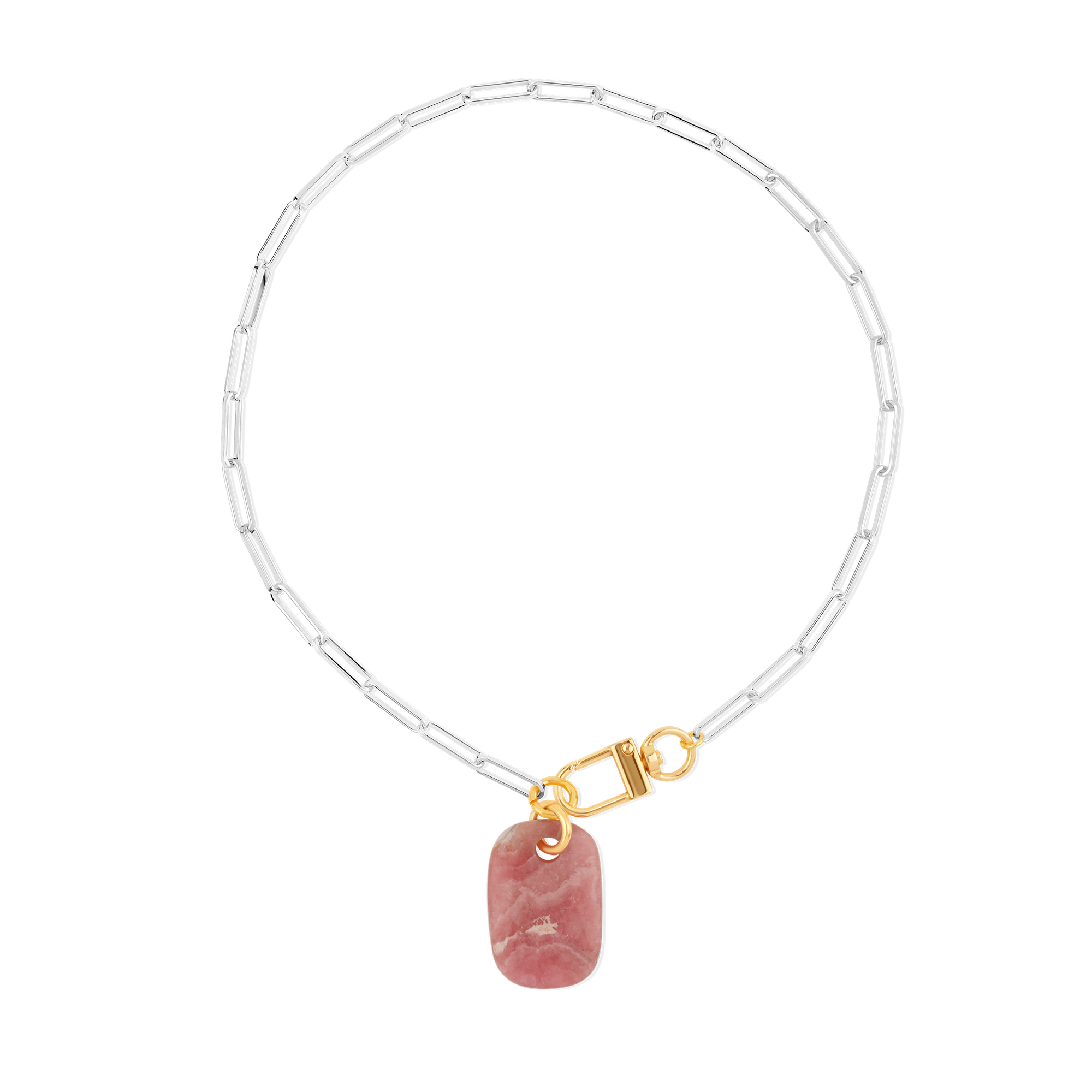 Collier Rhodocrosite #124