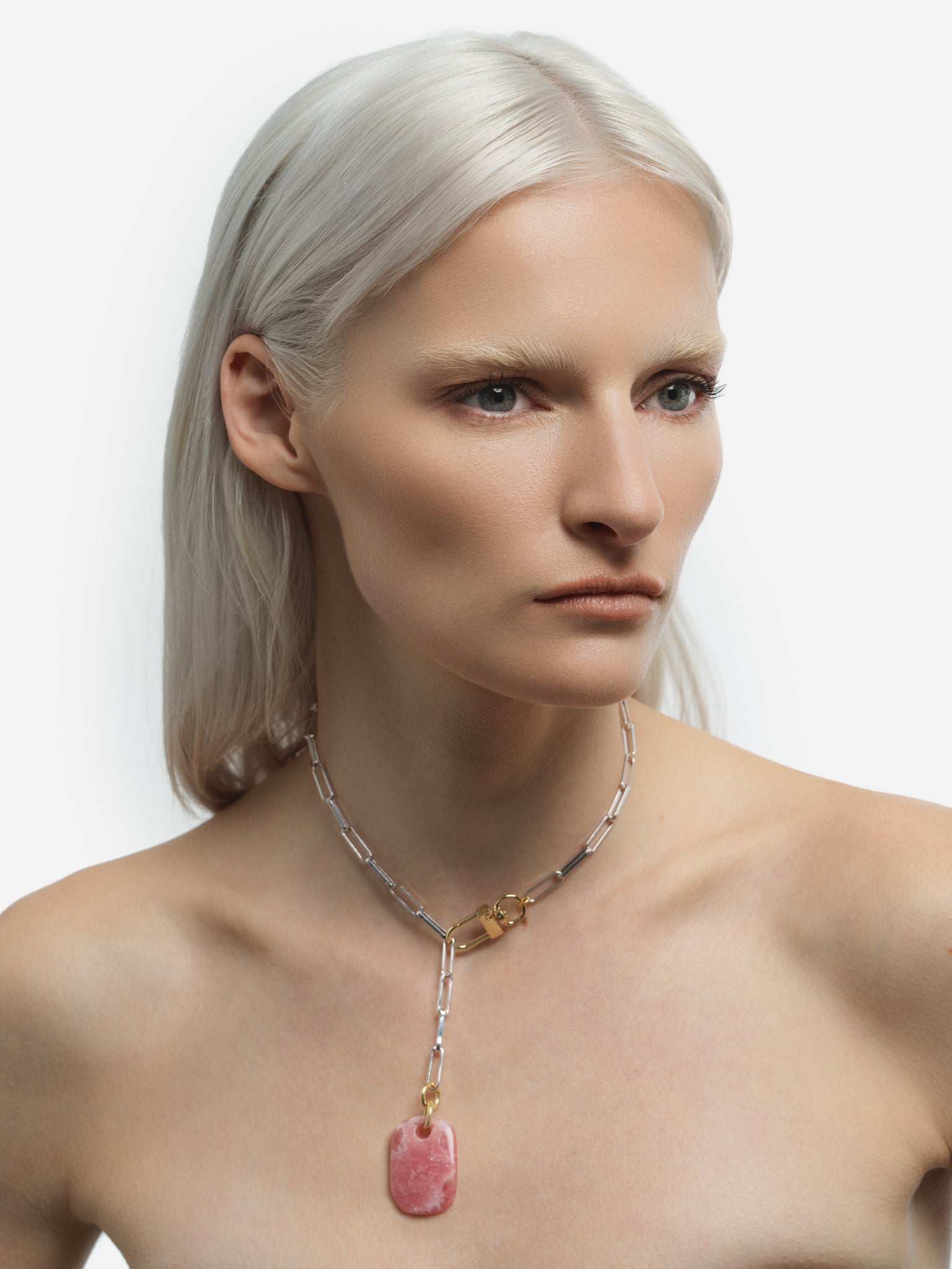 Collier Rhodocrosite #224