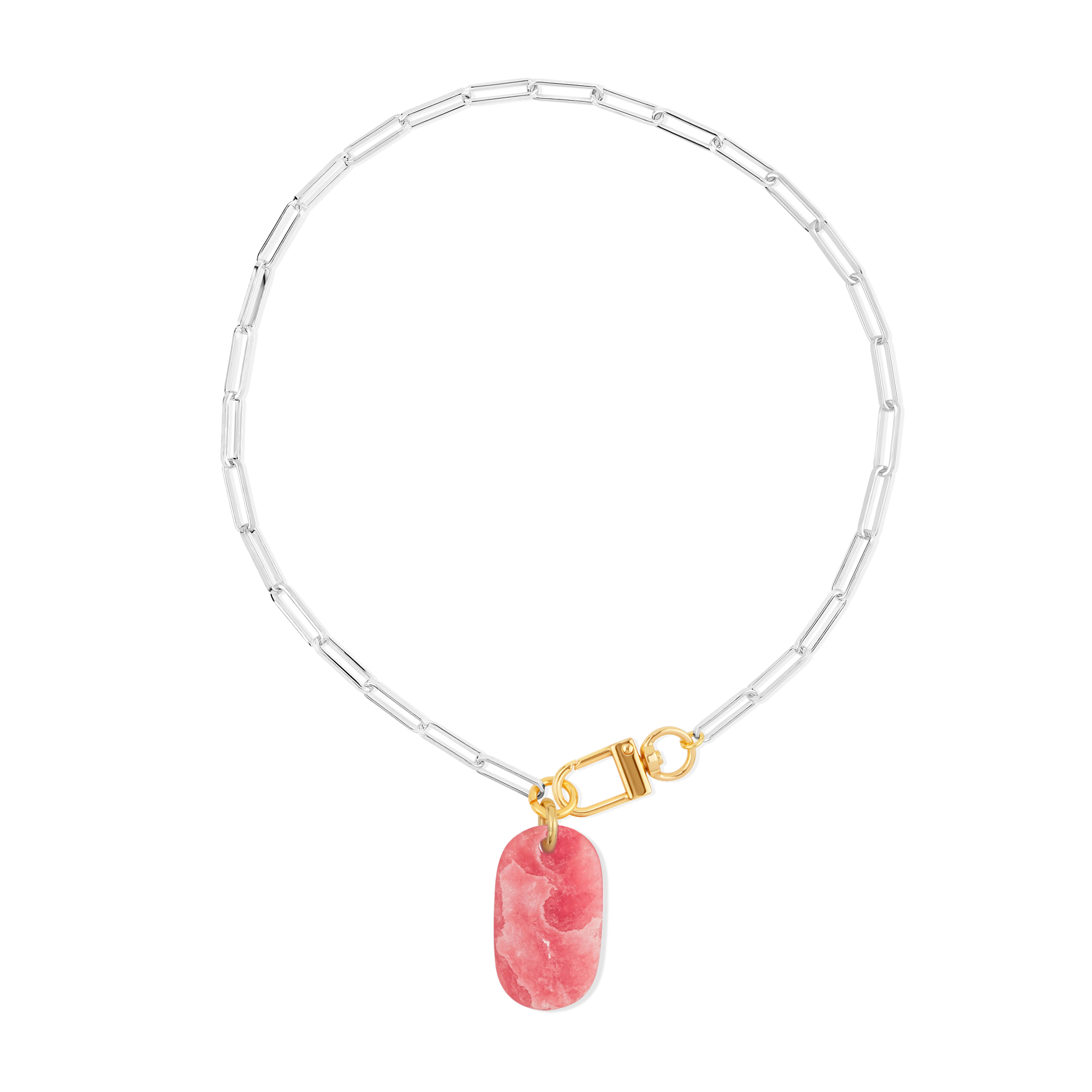 Collier Rhodocrosite #724