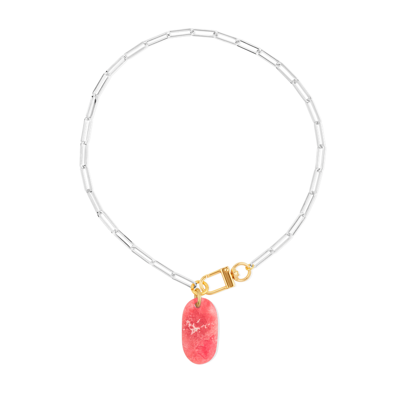 Collier Rhodocrosite #824