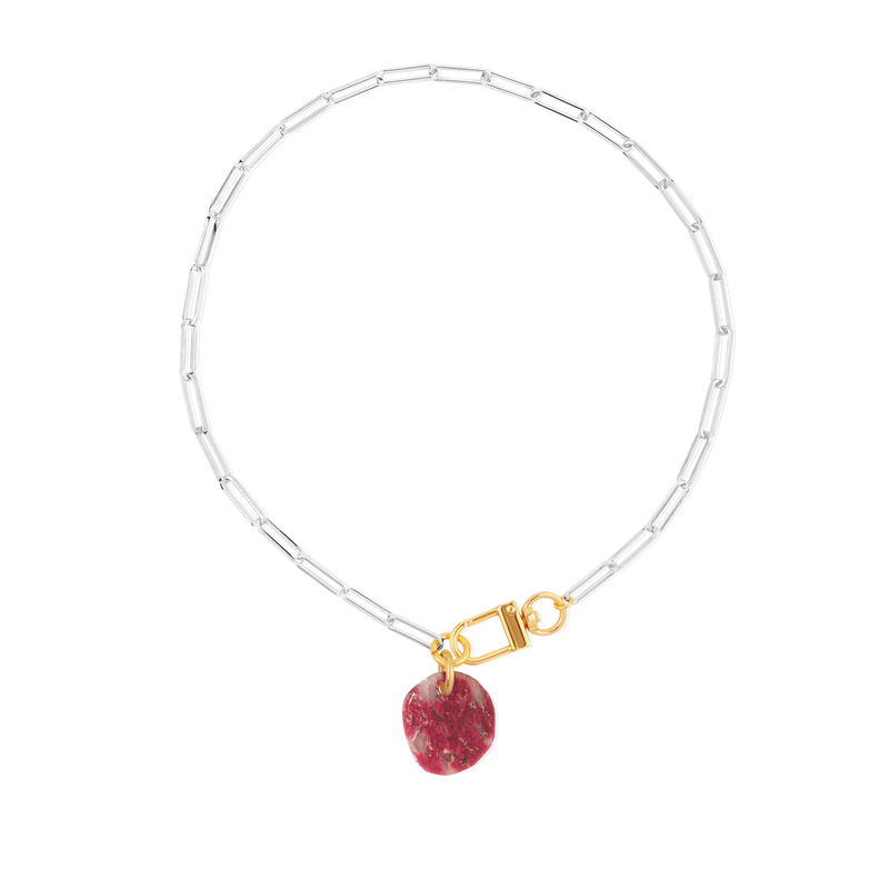 Collier Thulite #324