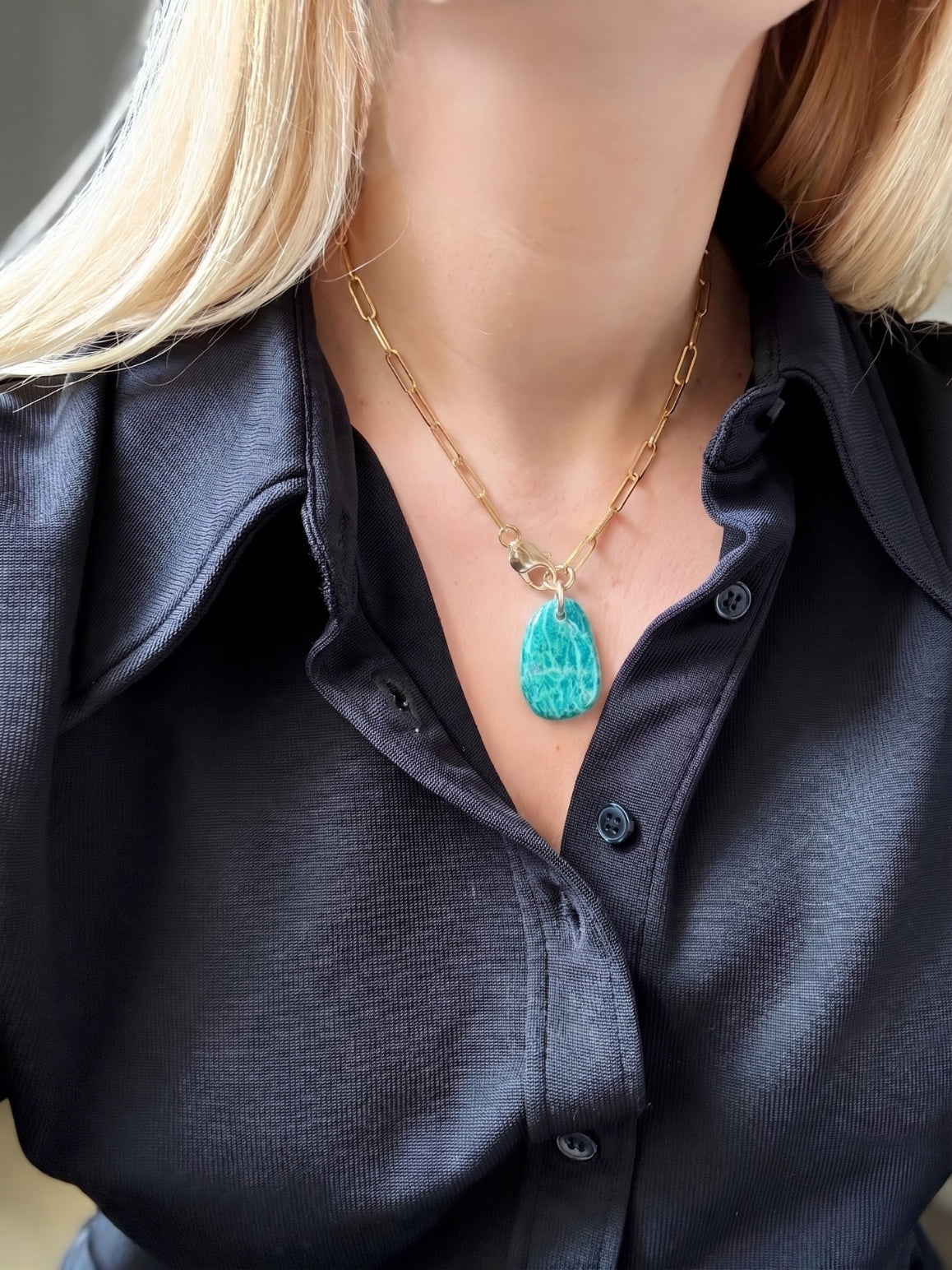 Necklace Fragment Amazonite #224