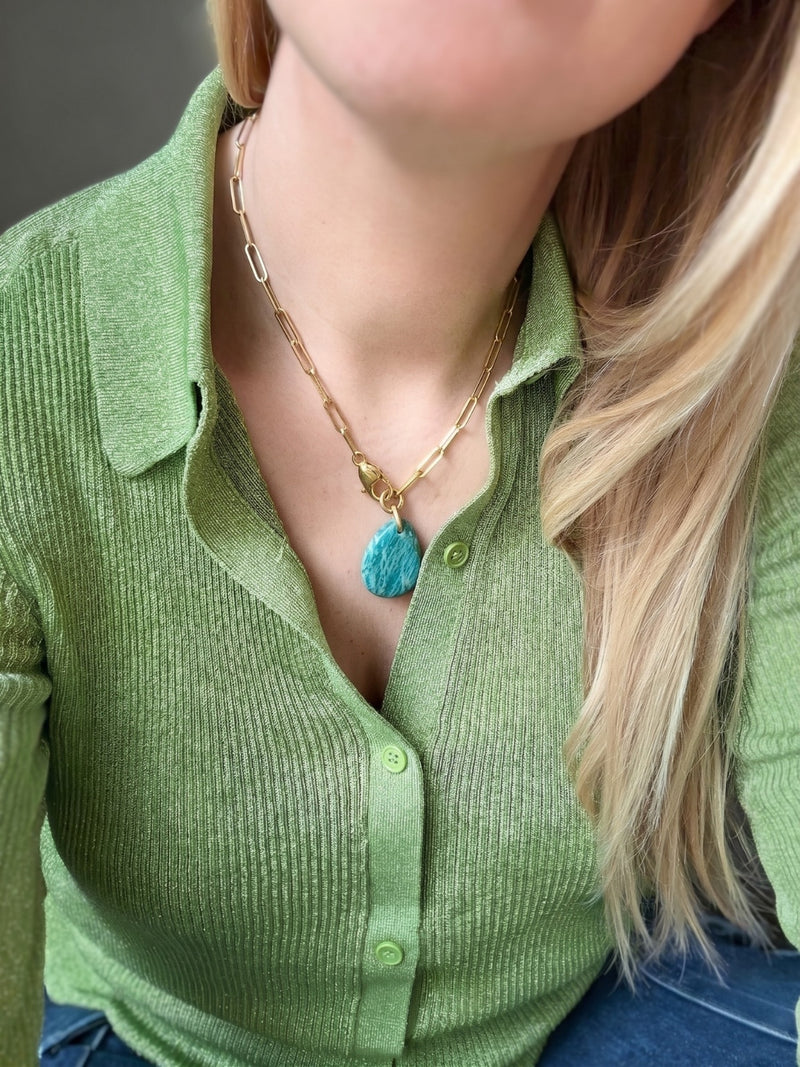 Collier Fragment Amazonite #624