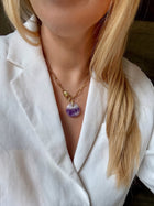 Necklace Fragment Amethyst #524