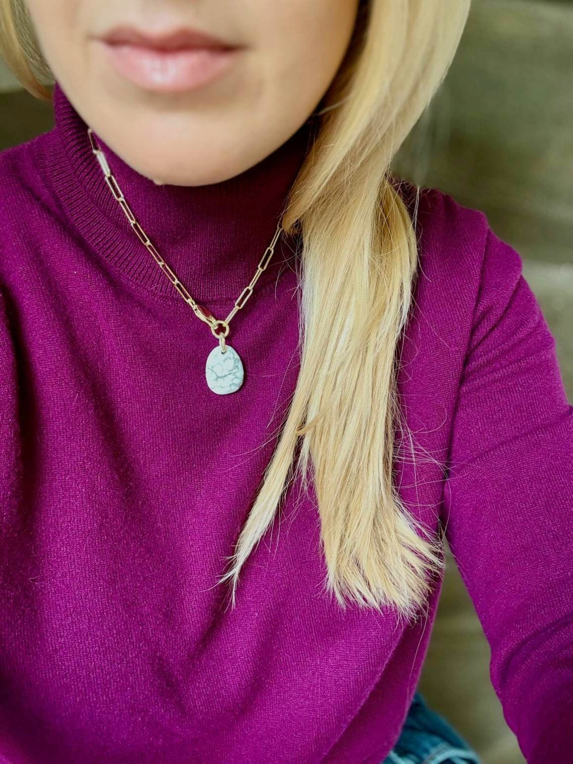 Collier Fragment Howlite #424