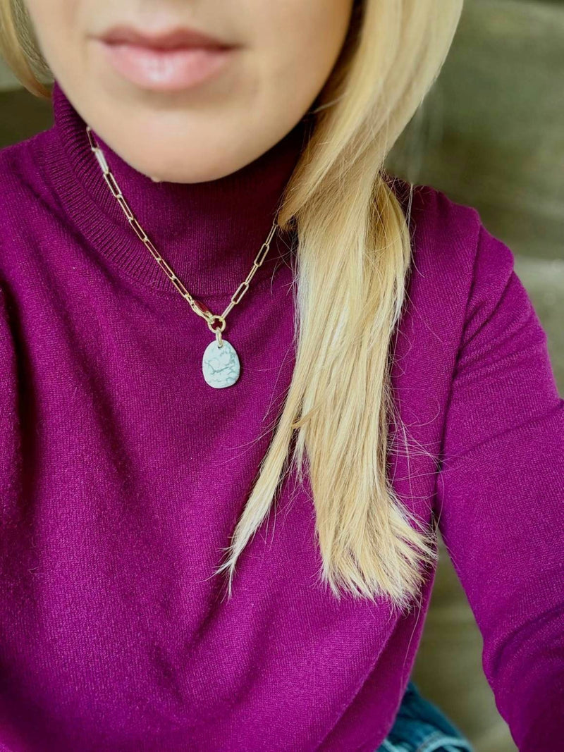 Collier Fragment Howlite #424