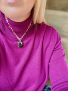 Collier Fragment Jaspe Feuille d'Argent #424