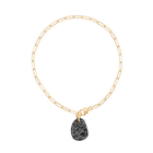 Collier Fragment Obsidienne Neige #224